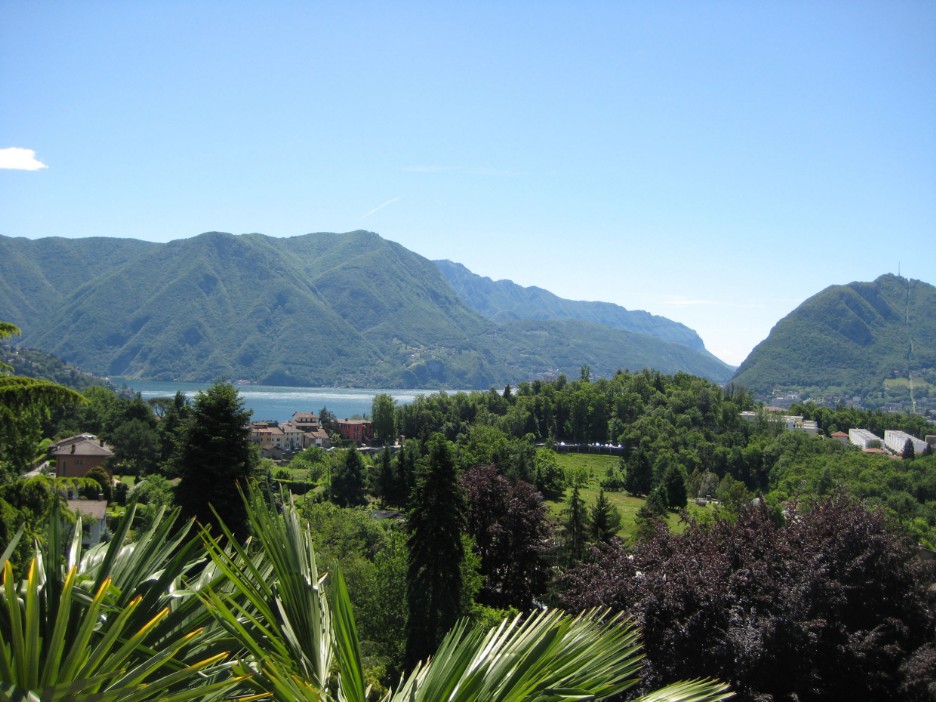 Panorama villa a Lugano